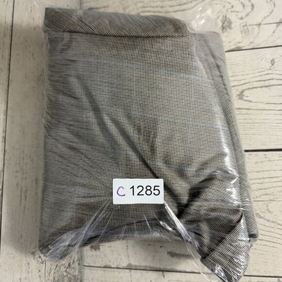 Lauren Ralph Lauren 44R Tan Houndstooth Polyester Blend 2-Button Sports Coat - Picture 9 of 10